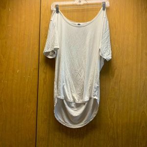 Two white old navy white shirts